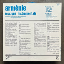 Various – Arménie - Musique Instrumentale