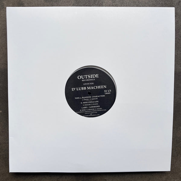 D' Lubb Macheen – Lowrider EP