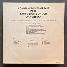 Jah Shaka ‎– Lion's Share Of Dub (Commandments Of Dub Part 3)