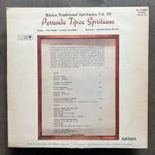 Julio Toledo, Lorenzo Fernández, Parranda Típica Spirituana – Música Tradicional Spirituana Vol. III Parranda Tipica Spirituana