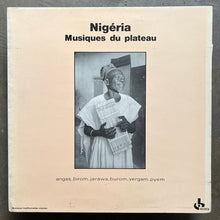 Various – Nigéria: Musiques Du Plateau