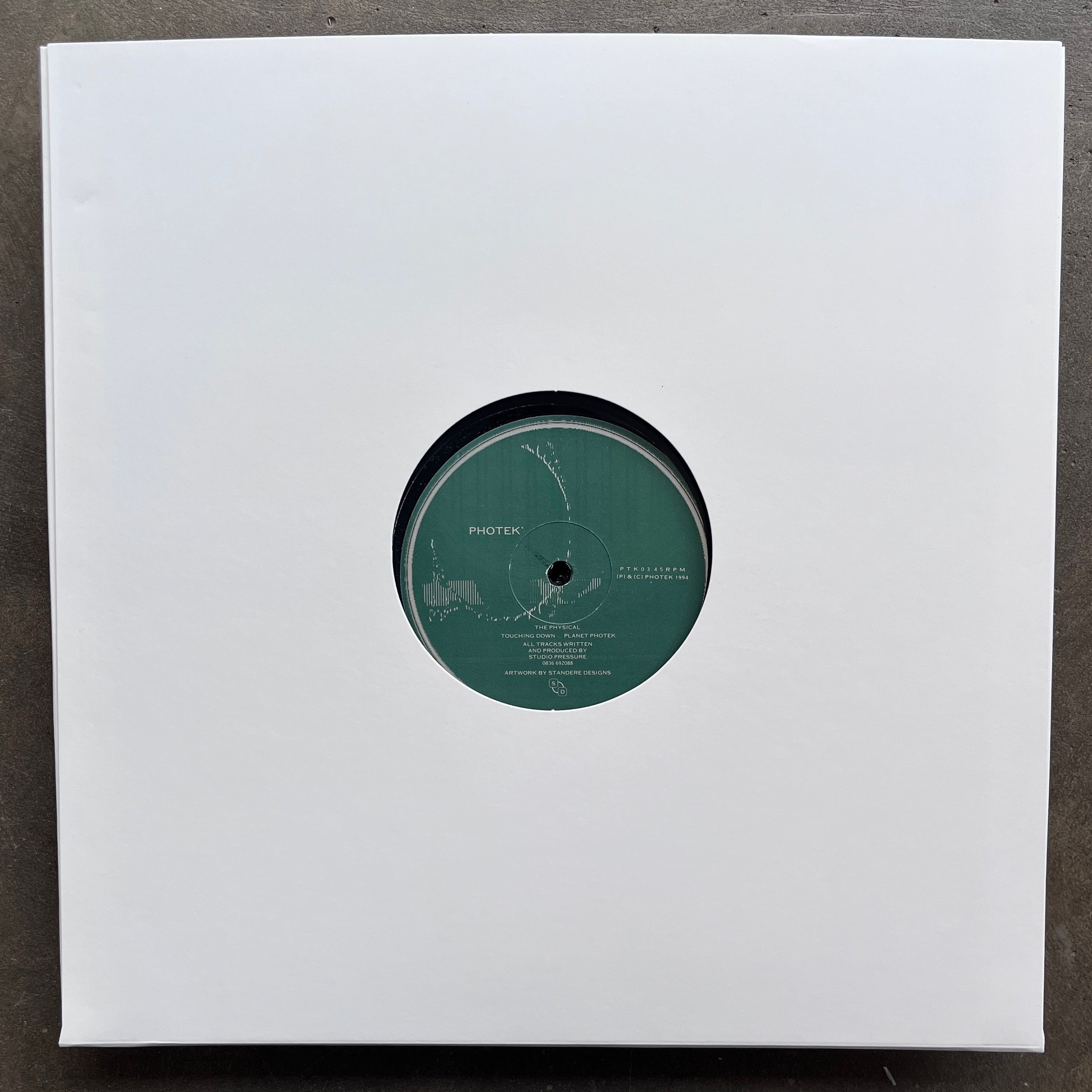 Studio Pressure – Touching Down  Planet Photek / The Physical