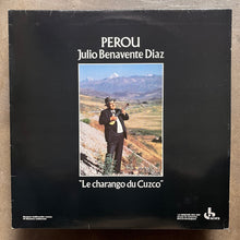 Julio Benavente Diaz – Perou: Le Charango Du Cuzco