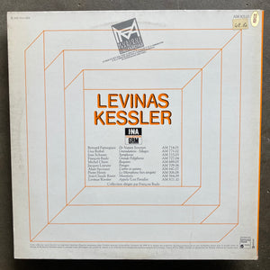 Levinas / Kessler - Arsis Et Thésis / Lost Paradise - Violin Control