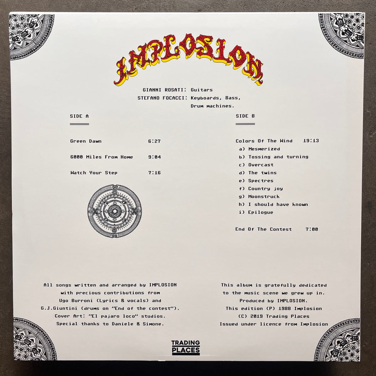 Implosion Song Implosion – Implosion – All Night Flight Records
