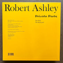 Robert Ashley – Private Parts