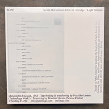 Kevin McCormick, David Horridge – Light Patterns