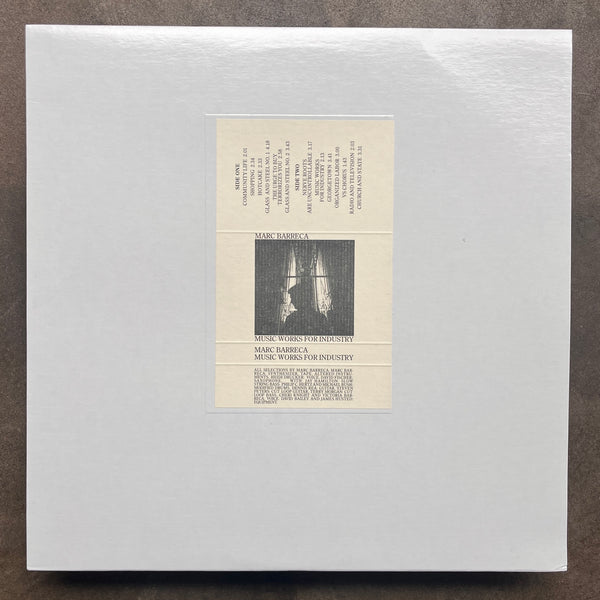 Marc Barreca – Music Works For Industry