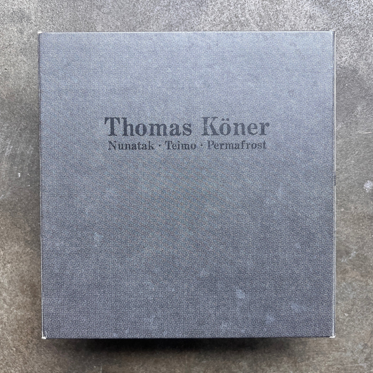 Thomas Köner – Nunatak • Teimo • Permafrost – All Night Flight Records