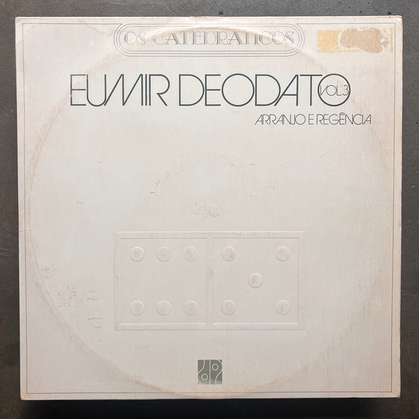 Eumir Deodato, Os Catedráticos – Arranjo E Regência Vol. 3