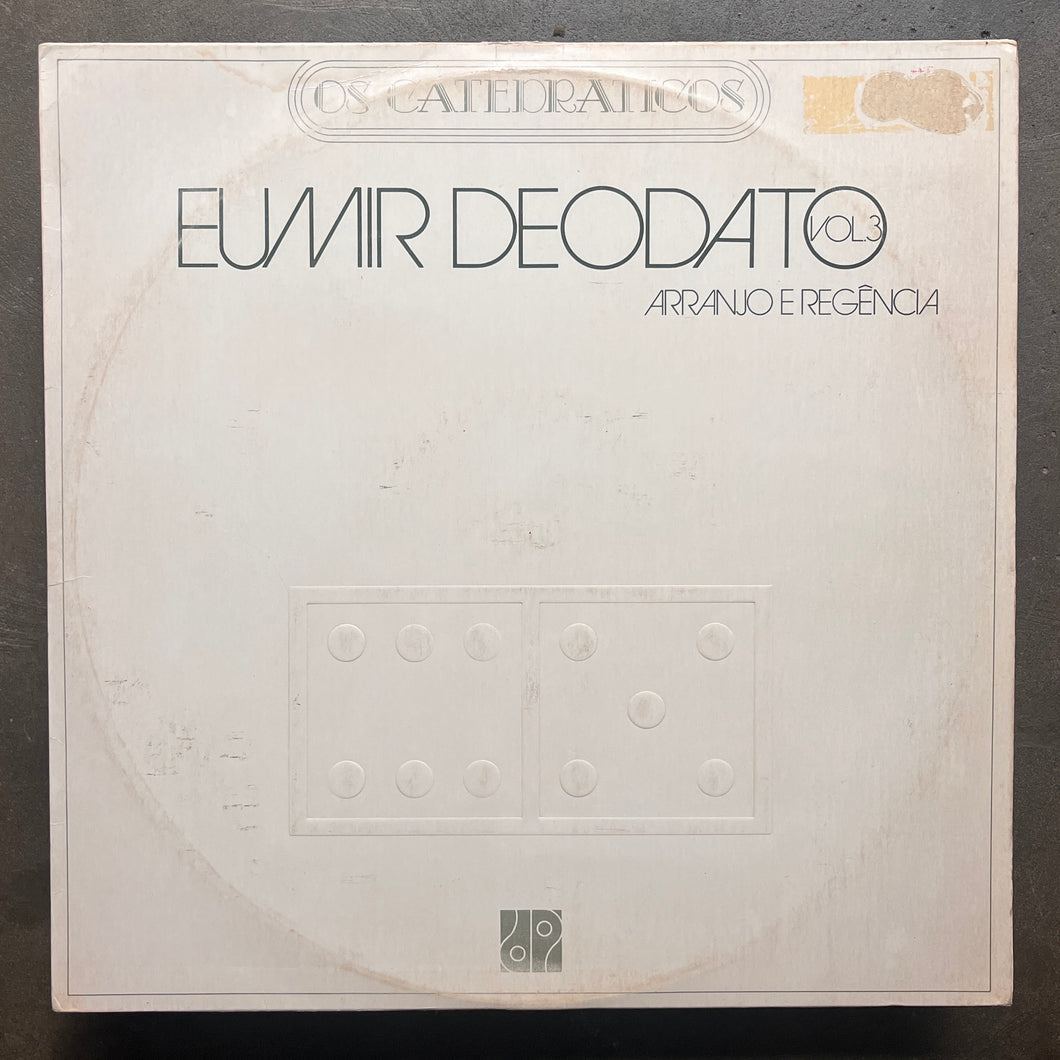 Eumir Deodato, Os Catedráticos – Arranjo E Regência Vol. 3