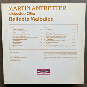 Martin Antretter – Beliebte Melodien