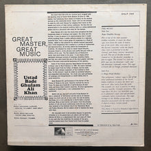 Bade Ghulam Ali Khan - Great Master, Great Music