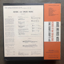 Various – Arabic And Druse Music