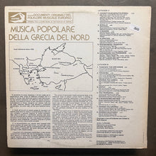 Various – Musica Popolare Della Grecia Del Nord = Folk Music Of Northern Greece - Epiro = Epirus, Macedonia