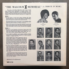 Philip Cohran And The Artistic Heritage Ensemble  – The Malcolm X Memorial (A Tribute In Music)