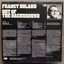 Francy Boland – Out Of The Background