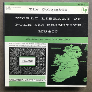 Alan Lomax, Seamus Ennis – Ireland