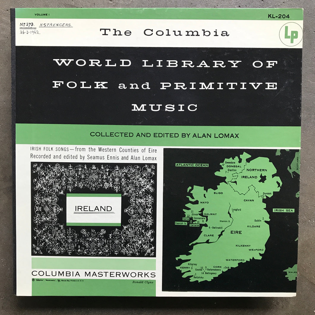 Alan Lomax, Seamus Ennis – Ireland
