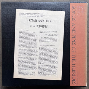 Various – Songs And Pipes Of The Hebrides
