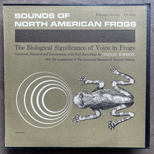 Charles M. Bogert – Sounds Of North American Frogs