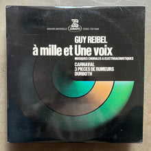 Guy Reibel – À Mille Et Une Voix