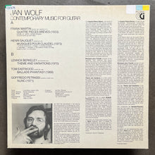 Jan Wolf  – Contemporary Music For Guitar