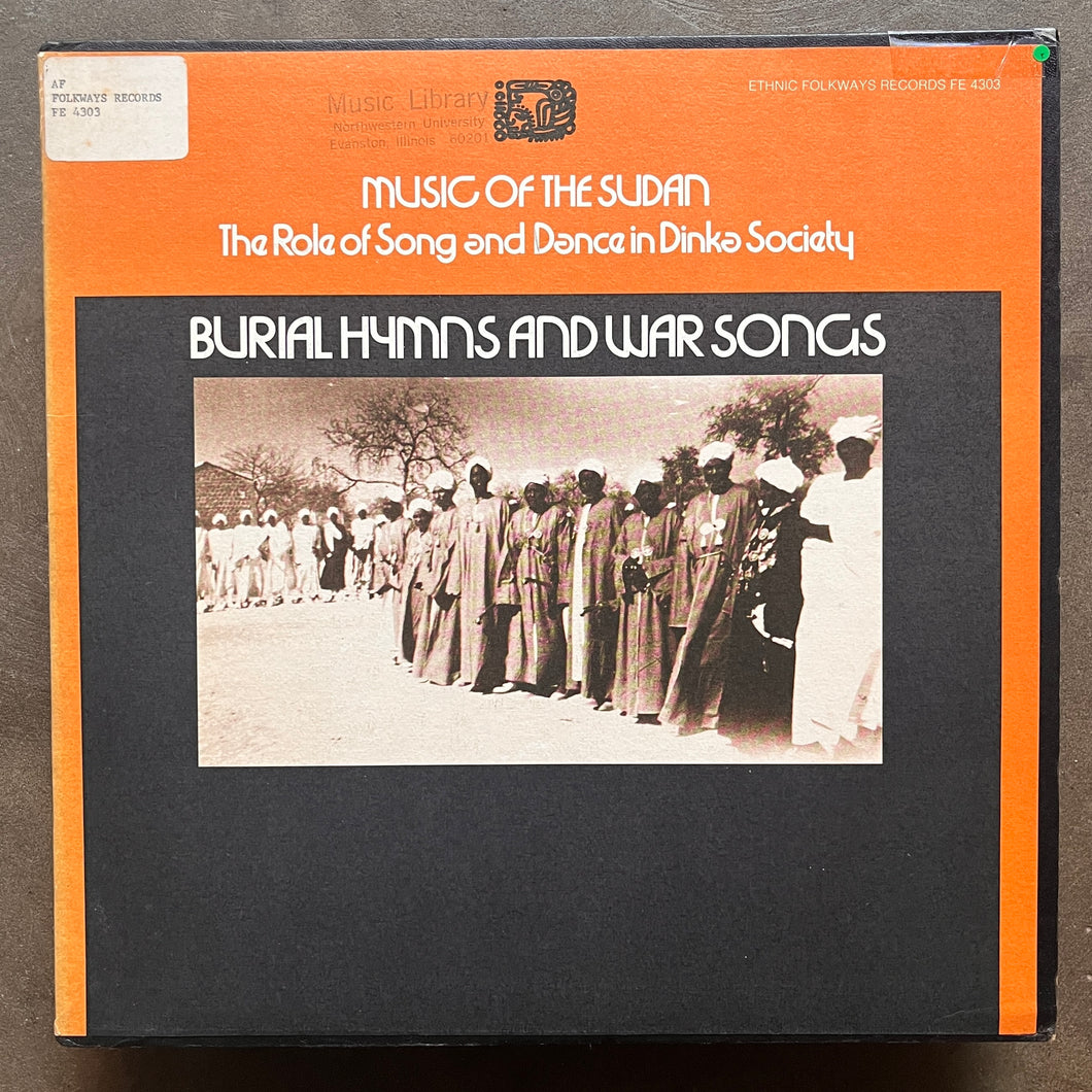 Various – Music Of The Sudan Album Three: Burial Hymns And War Songs