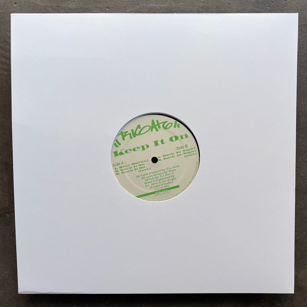 Rican – Blue Martini / Keep It On / Dark As Night