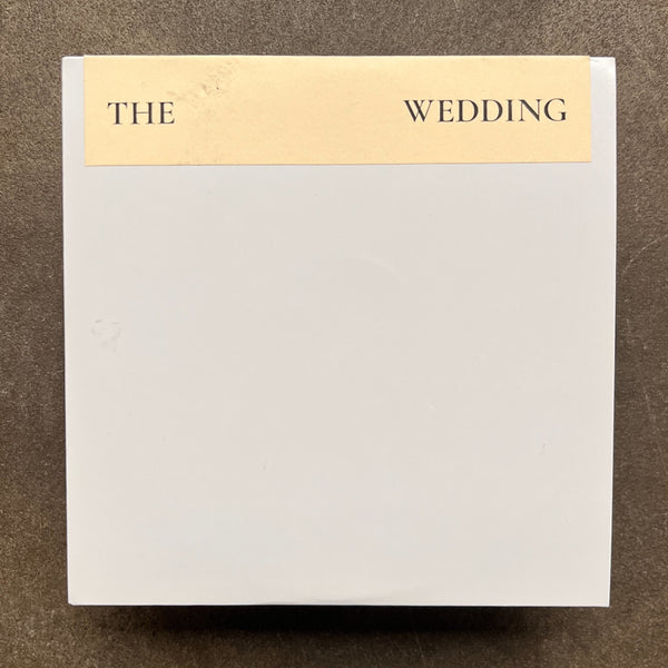 Thomas Bush - The Wedding