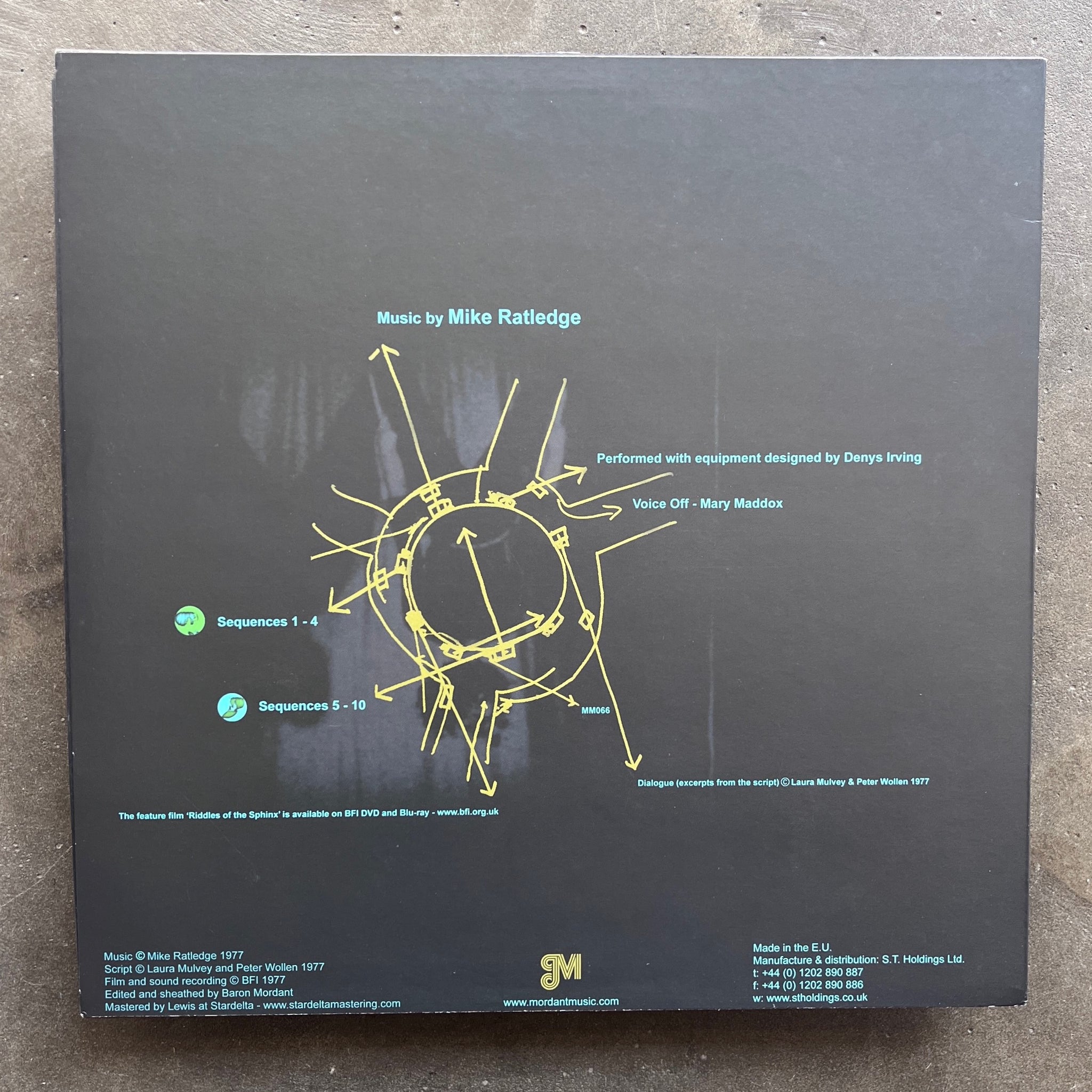 Mike Rateledge Mike Ratledge – Riddles Of The Sphinx – All Night Flight Records