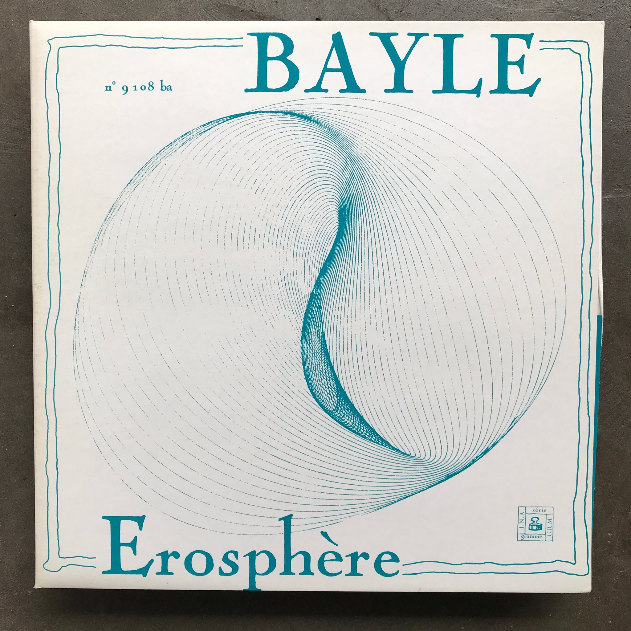 François Bayle ‎– Erosphère