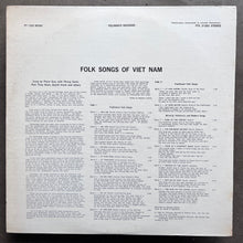Pham Duy – Folk Songs Of Vietnam