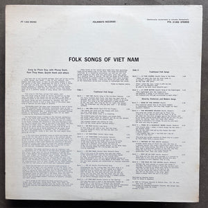 Pham Duy – Folk Songs Of Vietnam