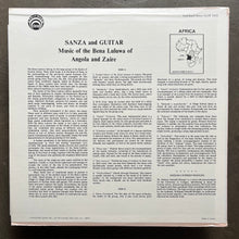 Bena Luluwa – Sanza And Guitar - Music Of The Bena Luluwa Of Angola And Zaire