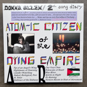 Donna Allen – 2nd Song Diary: Atom-ic Citizen Of The Dying Empire