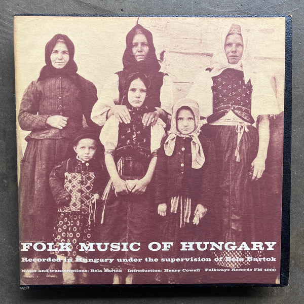 Bela Bartok – Folk Music Of Hungary
