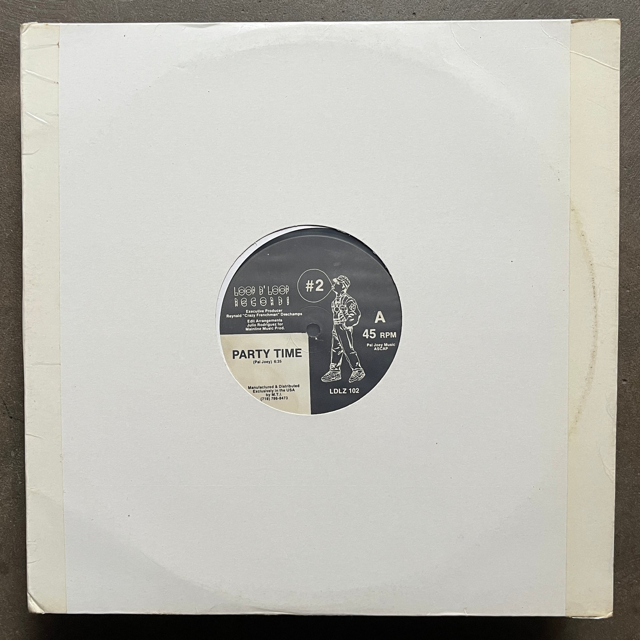 Pal Sticker Pal Joey – #2 – All Night Flight Records