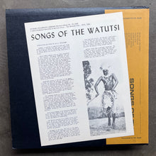 Watutsi ‎– Songs Of The Watutsi