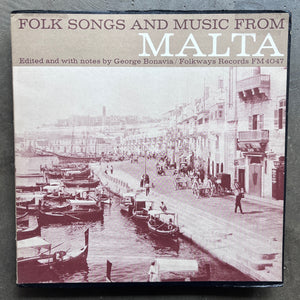 Unknown Artist – Folk Songs And Music From Malta
