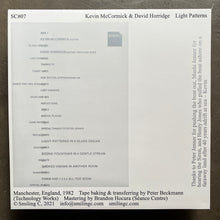 Kevin McCormick, David Horridge – Light Patterns