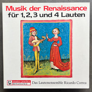 Various  – Musik der Renaissance Für 1, 2, 3 und 4 Lauten