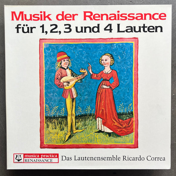 Various  – Musik der Renaissance Für 1, 2, 3 und 4 Lauten