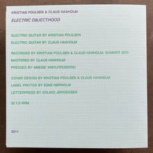 Kristian Poulsen & Claus Haxholm – Electric Objecthood