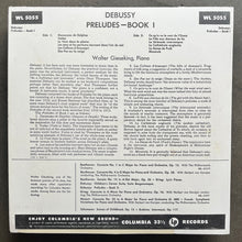 Claude Debussy, Walter Gieseking – Preludes Book One