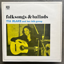 Tia Blake And Her Folk-Group – Folksongs & Ballads (1971 SFP - OG)