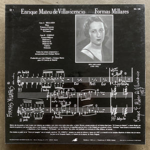 Enrique Mateu De Villavicencio – Formas Millares