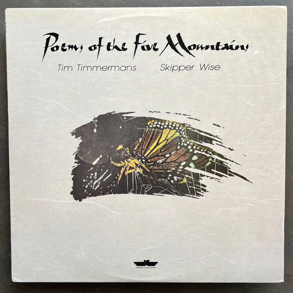 Tim Timmermans, Skipper Wise – Poems Of The Five Mountains
