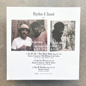 Rhythm & Sound – See Mi Yah (promo CD)