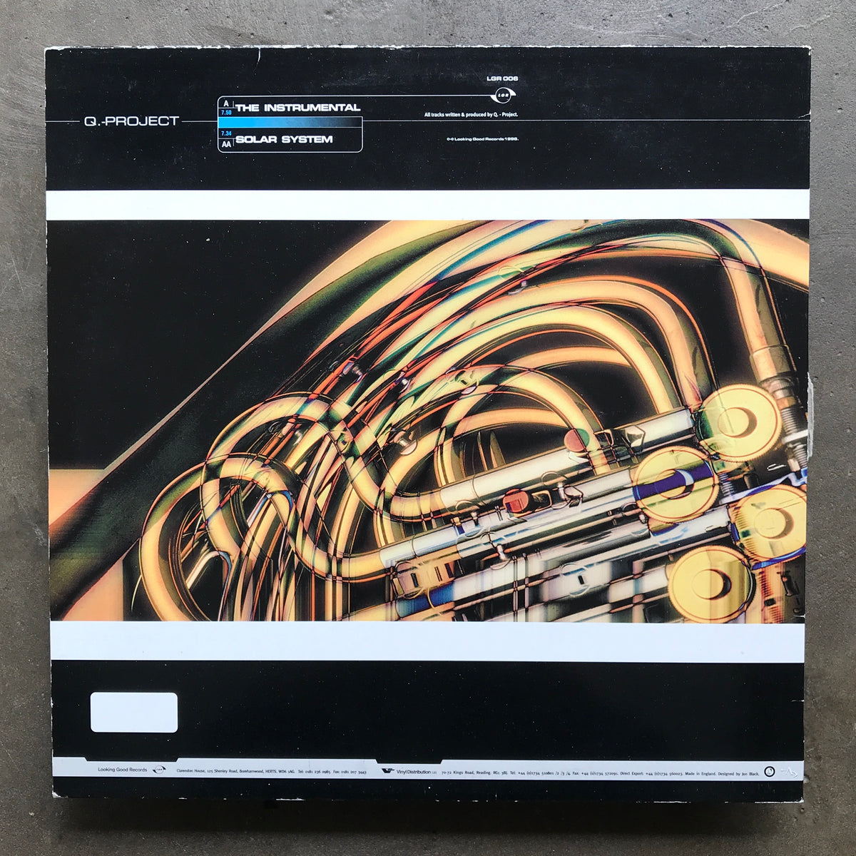 Q.-Project – The Instrumental / Solar System – All Night Flight Records
